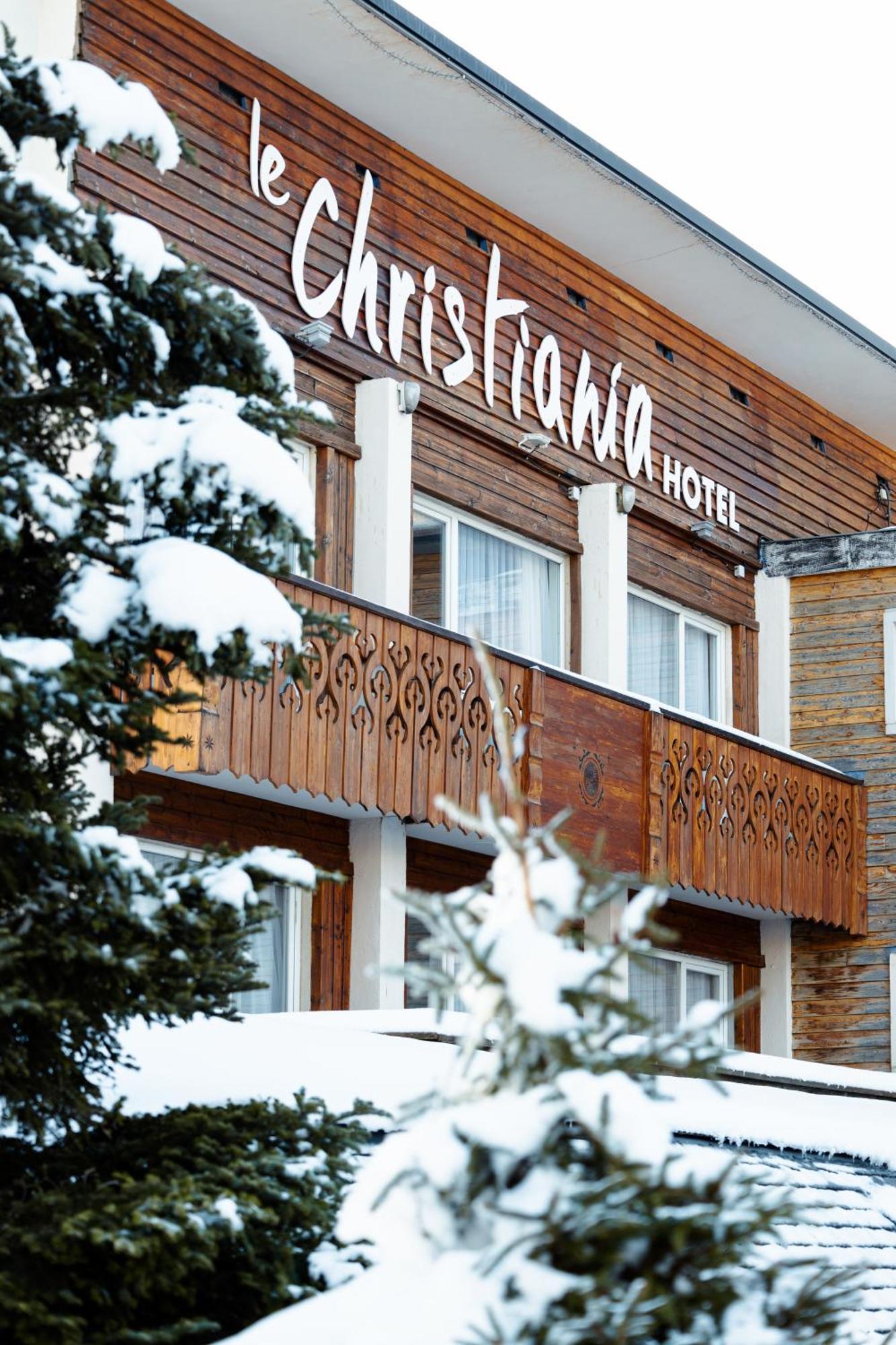 Hotel Le Christiania Saint-Lary-Soulan Exterior foto