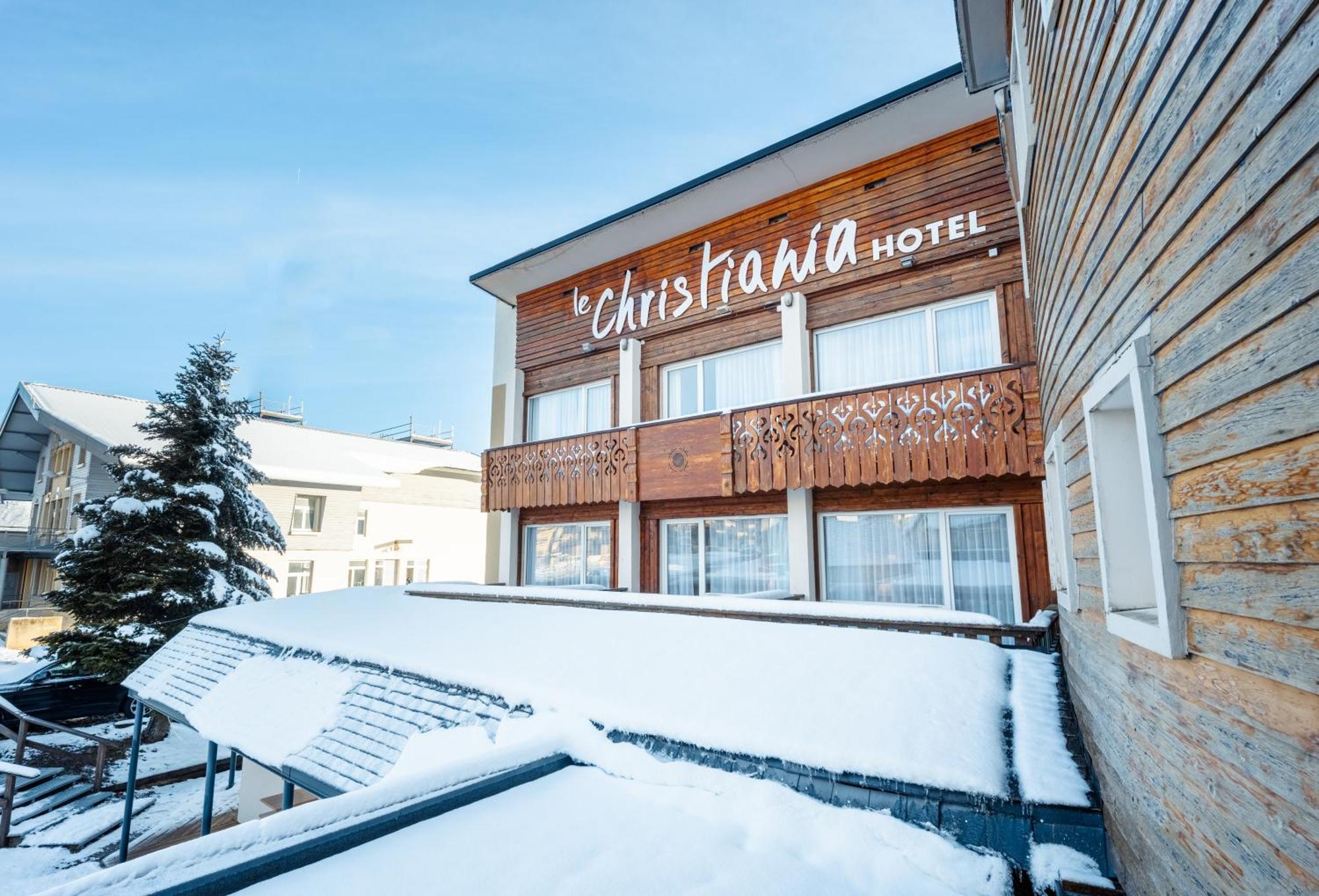 Hotel Le Christiania Saint-Lary-Soulan Exterior foto
