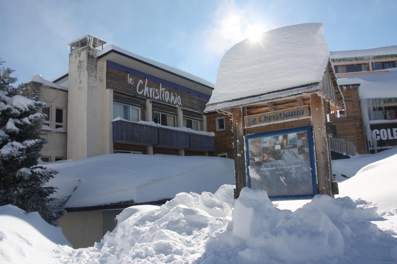 Hotel Le Christiania Saint-Lary-Soulan Exterior foto